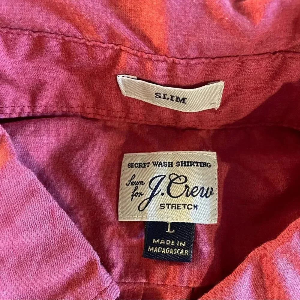 JCrew red button down  - Picture 11 of 14